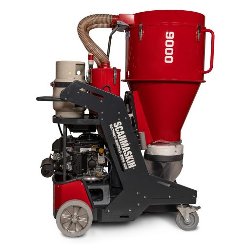 Propane Powered industrial Dust Collector - Scanmaskin 9000