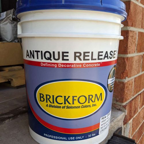 Brickform Concrete Powder Release Charlotte Raleigh North Carolina